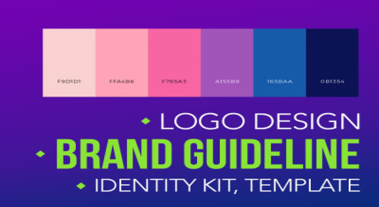 I will build brand identity with logo, fonts, and colors