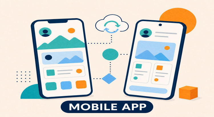 I will develop a cross-platform mobile app with cloud sync