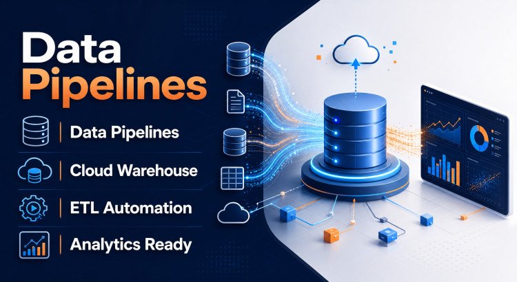 I will build reliable ETL pipelines and cloud data warehouses